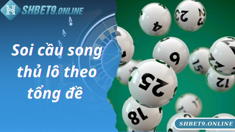 Soi cầu song thủ lô hôm nay theo tổng đề 